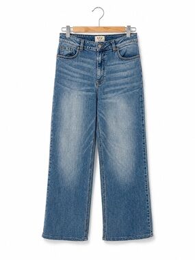 Letter To Juliet High-Rise Light Blue Wide-Leg Jeans